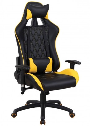 Кресло компьютерное BRABIX "GT Master GM-110" (черное/желтое) 531927 в Пойковском - poikovskii.ok-mebel.com | фото 1