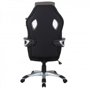 Кресло компьютерное BRABIX Techno GM-002 (ткань) черное/серое, вставки белые (531815) в Пойковском - poikovskii.ok-mebel.com | фото 6