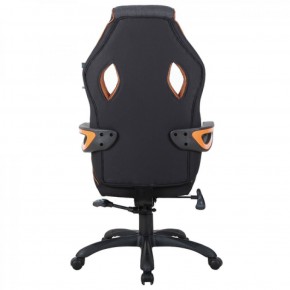 Кресло компьютерное BRABIX Techno Pro GM-003 (ткань черное/серое, вставки оранжевые) 531813 в Пойковском - poikovskii.ok-mebel.com | фото 5