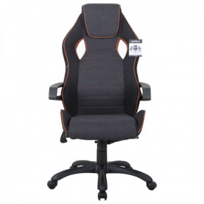 Кресло компьютерное BRABIX Techno Pro GM-003 (ткань черное/серое, вставки оранжевые) 531813 в Пойковском - poikovskii.ok-mebel.com | фото 7