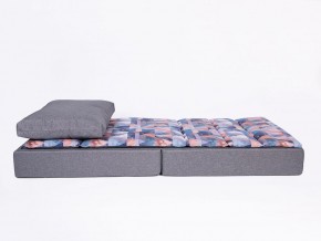 Кресло-кровать бескаркасное Харви (серый-сноу деним) в Пойковском - poikovskii.ok-mebel.com | фото 4