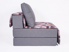 Кресло-кровать бескаркасное Харви (серый-сноу манго) в Пойковском - poikovskii.ok-mebel.com | фото 3