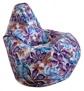 Кресло-мешок Цветы XL в Пойковском - poikovskii.ok-mebel.com | фото