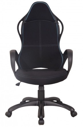 Кресло офисное BRABIX PREMIUM "Force EX-516" (ткань черная/вставки синие) 531572 в Пойковском - poikovskii.ok-mebel.com | фото 3