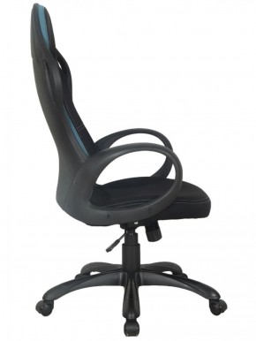 Кресло офисное BRABIX PREMIUM "Force EX-516" (ткань черная/вставки синие) 531572 в Пойковском - poikovskii.ok-mebel.com | фото 4
