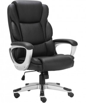 Кресло офисное BRABIX PREMIUM "Rest EX-555" (пружинный блок, экокожа, черное) 531938 в Пойковском - poikovskii.ok-mebel.com | фото 1