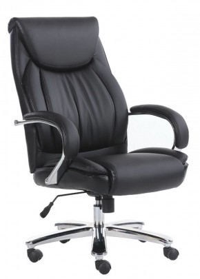 Кресло офисное BRABIX "Advance EX-575" (хром/экокожа/черное) 531825 в Пойковском - poikovskii.ok-mebel.com | фото 1