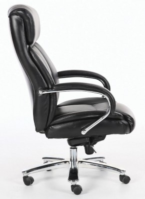 Кресло офисное BRABIX "Direct EX-580" (хром/рециклированная кожа/черное) 531824 в Пойковском - poikovskii.ok-mebel.com | фото 3