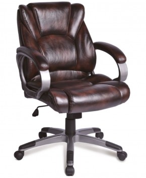 Кресло офисное BRABIX "Eldorado EX-504" (коричневое) 530875 в Пойковском - poikovskii.ok-mebel.com | фото