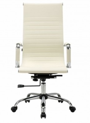 Кресло офисное BRABIX "Energy EX-509" (экокожа, хром, бежевое) 531166 в Пойковском - poikovskii.ok-mebel.com | фото 4