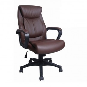 Кресло офисное BRABIX "Enter EX-511" (экокожа/коричневая) 531163 в Пойковском - poikovskii.ok-mebel.com | фото