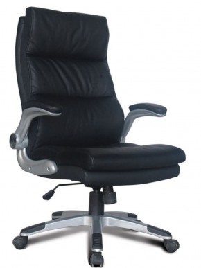 Кресло офисное BRABIX "Fregat EX-510" (рециклированная кожа, черное) 530863 в Пойковском - poikovskii.ok-mebel.com | фото 1