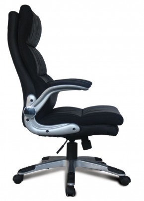Кресло офисное BRABIX "Fregat EX-510" (рециклированная кожа, черное) 530863 в Пойковском - poikovskii.ok-mebel.com | фото 3