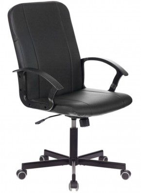 Кресло офисное BRABIX "Simple EX-521" (экокожа, черное) 532103 в Пойковском - poikovskii.ok-mebel.com | фото 1