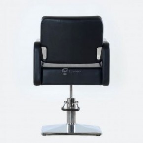 Кресло парикмахерское Barneo 6300V5 черное в Пойковском - poikovskii.ok-mebel.com | фото 3