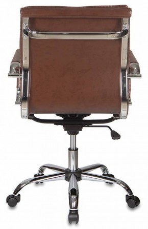 Кресло руководителя Бюрократ CH-993-LOW/BROWN коричневый в Пойковском - poikovskii.ok-mebel.com | фото 4