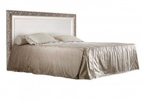Кровать 2-х спальная (1,4 м) Тиффани штрих-лак/серебро (ТФКР140-1) в Пойковском - poikovskii.ok-mebel.com | фото