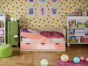 Кровать Бабочки (Розовый металлик) 1600 в Пойковском - poikovskii.ok-mebel.com | фото