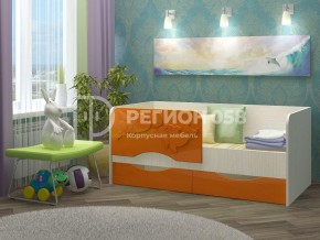 Кровать Дельфин-2 МДФ (фасад 3D) 1600 в Пойковском - poikovskii.ok-mebel.com | фото 4