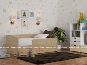 Кровать детская Панда с бортом и ящиками (сп/м 1200*1900) в Пойковском - poikovskii.ok-mebel.com | фото