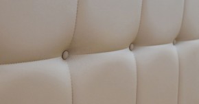 Кровать двойная Хлоя 160 + ортопед + ПМ + дно (арт. Пегасо капучино к/з (бежево-коричневый)) в Пойковском - poikovskii.ok-mebel.com | фото 5