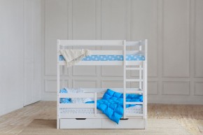 Кровать двухъярусная без крыши 80*190 Белый в Пойковском - poikovskii.ok-mebel.com | фото 4