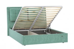 Кровать Ester 1600 с основанием и ПМ (Ультра Минт) Модель 311 в Пойковском - poikovskii.ok-mebel.com | фото 2