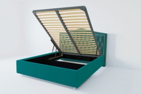 Кровать Калининград с ПМ 800 (велюр бирюзовый) в Пойковском - poikovskii.ok-mebel.com | фото