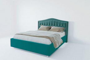 Кровать Калининград с ПМ 800 (велюр бирюзовый) в Пойковском - poikovskii.ok-mebel.com | фото 2