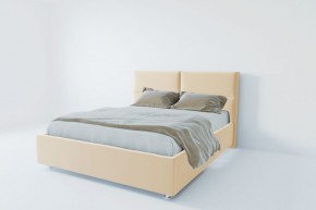 Кровать Корсика с ПМ 800 (экокожа бежевая) в Пойковском - poikovskii.ok-mebel.com | фото 2