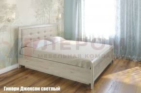 Кровать КР-1033 с мягким изголовьем в Пойковском - poikovskii.ok-mebel.com | фото