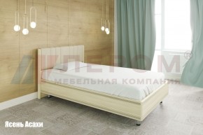Кровать КР-2011 с мягким изголовьем в Пойковском - poikovskii.ok-mebel.com | фото