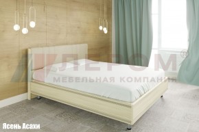 Кровать КР-2013 с мягким изголовьем в Пойковском - poikovskii.ok-mebel.com | фото