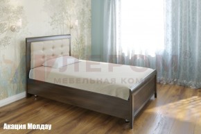 Кровать КР-2031 с мягким изголовьем в Пойковском - poikovskii.ok-mebel.com | фото 3