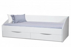 Кровать одинарная "Фея - 3" симметричная New (2000Х900) белая в Пойковском - poikovskii.ok-mebel.com | фото