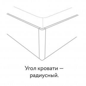 Кровать "Сандра" БЕЗ основания 1200х2000 в Пойковском - poikovskii.ok-mebel.com | фото 3