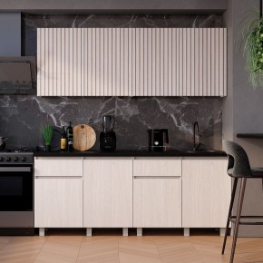 Кухня Тренд 1.0 м (Ясень белый) в Пойковском - poikovskii.ok-mebel.com | фото 4