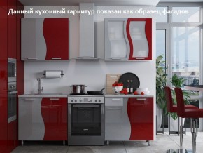 Кухня Волна 1.6 №2 (с ящиками) в Пойковском - poikovskii.ok-mebel.com | фото 2