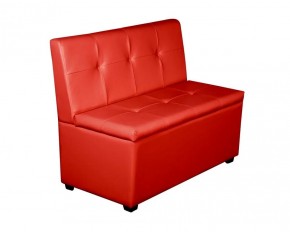 Кухонный диван Уют-1 (1000) Красный в Пойковском - poikovskii.ok-mebel.com | фото 1