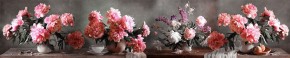 Кухонный фартук Цветы 316 МДФ матовый (3000) Flowers в Пойковском - poikovskii.ok-mebel.com | фото