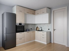 Кухонный гарнитур Демо 2200*1700 (Стол. 38мм) в Пойковском - poikovskii.ok-mebel.com | фото