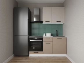 Кухонный гарнитур Каппучино 1600 (Стол. 38мм) в Пойковском - poikovskii.ok-mebel.com | фото