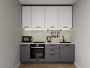 Кухонный гарнитур Меренга 2200 h950 (Стол. 26мм) в Пойковском - poikovskii.ok-mebel.com | фото