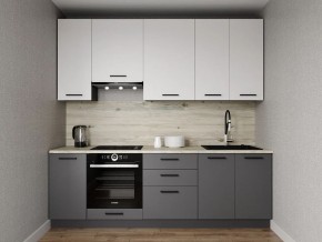 Кухонный гарнитур Меренга 2400 h950 (Стол. 38мм) в Пойковском - poikovskii.ok-mebel.com | фото