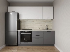 Кухонный гарнитур Меренга 2550 (Стол. 26мм) в Пойковском - poikovskii.ok-mebel.com | фото