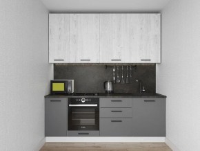 Кухонный гарнитур Санторини 2200 h 950 (Стол. 26мм) в Пойковском - poikovskii.ok-mebel.com | фото