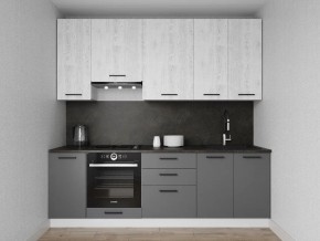 Кухонный гарнитур Санторини 2400 h950 (Стол. 26мм) в Пойковском - poikovskii.ok-mebel.com | фото