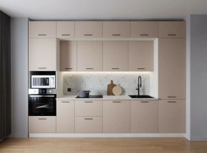Кухонный гарнитур Шампань 3400 (Стол. 38мм) в Пойковском - poikovskii.ok-mebel.com | фото