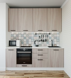 Кухонный гарнитур Шимо 2200 (Стол. 26мм) в Пойковском - poikovskii.ok-mebel.com | фото 1