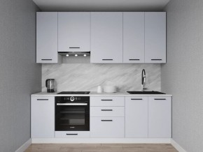 Кухонный гарнитур Смоки 3000 h950 (Стол. 38 мм) в Пойковском - poikovskii.ok-mebel.com | фото